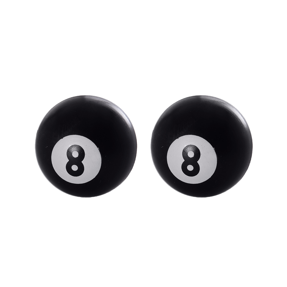 Oxford Oxford No 8 Ball Valve Caps Black
